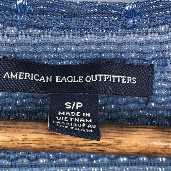 American Eagle Shimmer Tank Top Size S - Picture 3 of 3